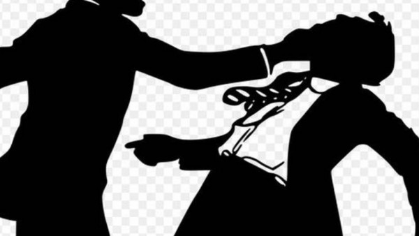 Ilustrasi orang berantem