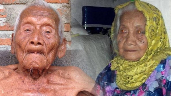 Mbah Gotho dan isteri