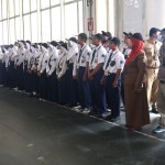 Pelajar yang ikut meramaikan kegiatan "Wisata Industri" di pabrik Suzuki Cikaran, Jawa Barat. (ANTARA/Suzuki Indonesia)-1686625665