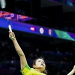 Komang Ayu saat tampil di Piala Uber 2024-1714563324