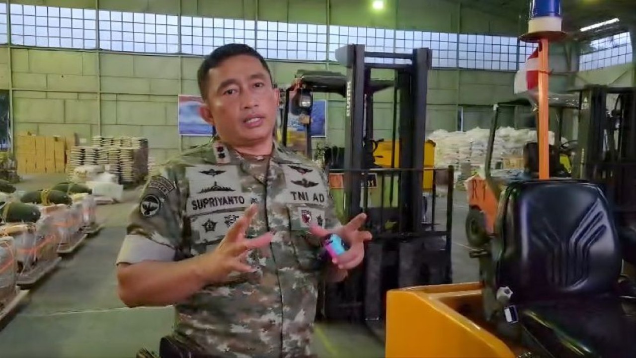 Komandan Batalyon Perbekalan Angkutan (Perbekang) 5 ARY, Letkol CBA Supriyanto. (Foto: Istimewa)