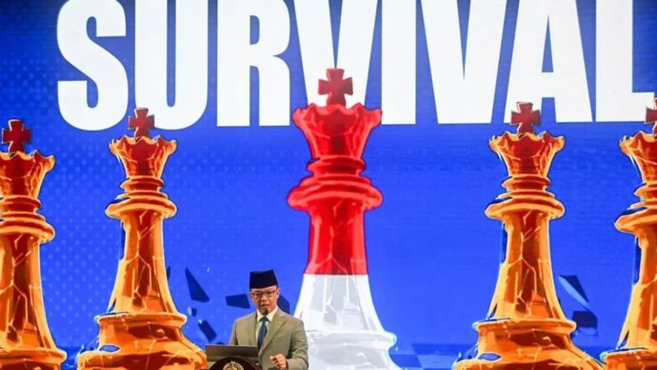 Arsip - Menteri Luar Negeri RI Sugiono menyampaikan Pernyataan Pers Tahunan Menteri Luar Negeri (PPTM) 2026 di Jakarta, 14 Januari 2026. (ANTARA FOTO/Rivan Awal Lingga/rwa) (Antara)