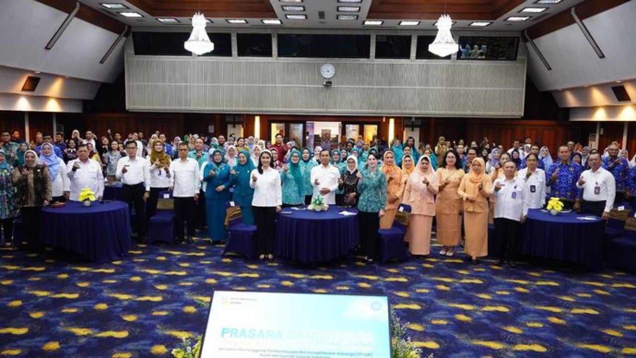 Sinergi Kementerian Kependudukan dan Pembangunan Keluarga/BKKBN dan Tim Penggerak Pemberdayaan dan Kesejahteraan Keluarga (TP PKK) melalui Prasara dan Vistara untuk mewujudkan keluarga Indonesia yang berkualitas. (Istimewa)