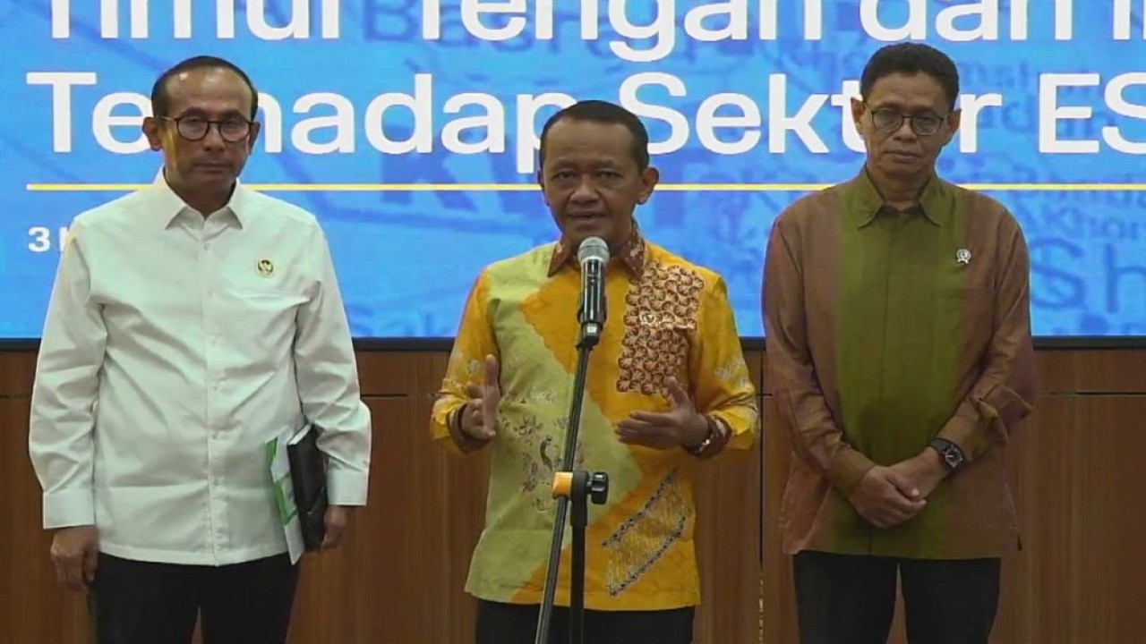 Menteri Energi dan Sumber Daya Mineral (ESDM) Bahlil Lahadalia. (Foto: Dok/Istimewa)