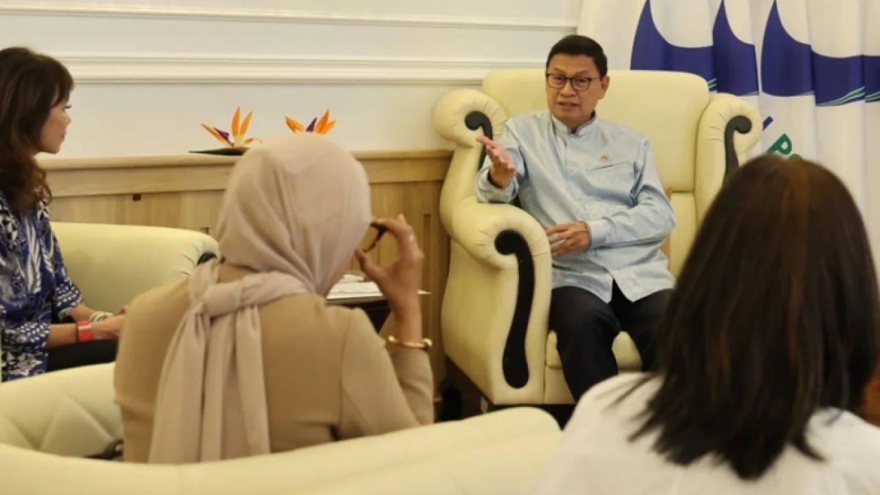 Kepala Badan Pengawas Obat dan Makanan (BPOM) Taruna Ikrar dalam diskusi bersama American Chamber of Commerce in Indonesia (AmCham Indonesia) di Jakarta, Kamis (12/3/2026). ANTARA/HO - BPOM (Antara)