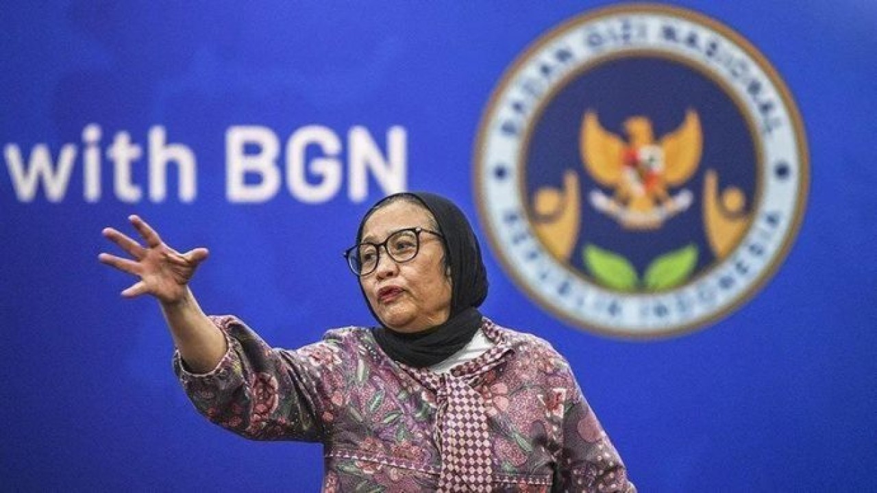 Wakil Kepala Badan Gizi Nasional (BGN) Nanik S. Deyang. (Foto: ANTARA FOTO/Galih Pradipta/aa)