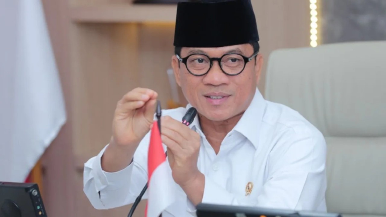 Menteri Desa dan Pembangunan Daerah Tertinggal (Mendes PDT) Yandri Susanto menerima audiensi Ketua KPPU M. Fanshurullah Asa di Kantor Kemendes PDT, Jakarta, Senin 2 Maret 2026. ANTARA/HO-Humas Kemendes PDT (Antara)