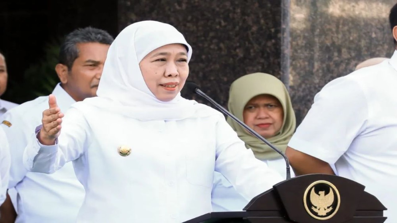 Gubernur Jatim Khofifah Indar Parawansa. (ANTARA/HO-Biro Adpim Pemprov Jatim)