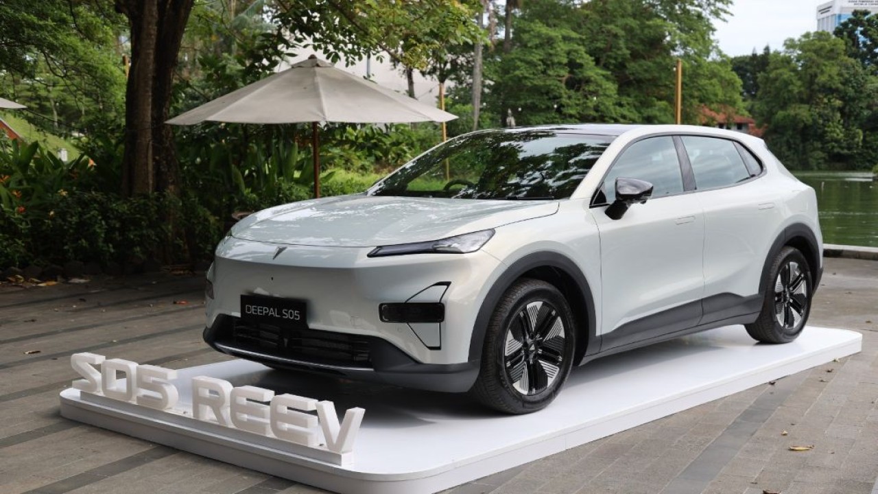 Changan Deepal S05 REEV tampil perdana di Indonesia. (Foto: Dok/Istimewa)
