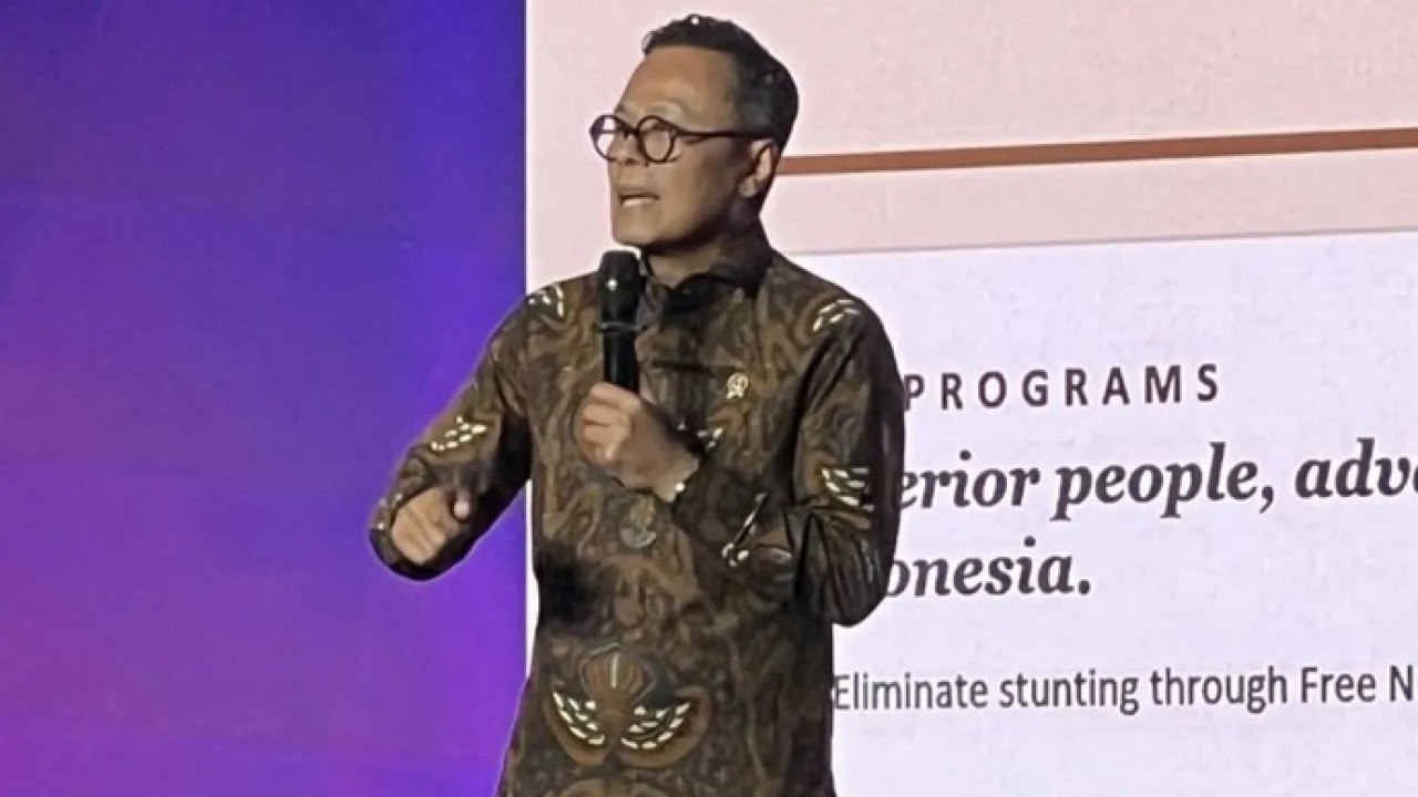 Direktur Operasional Danantara Dony Oskaria dalam acara Jakarta Globe Insight yang digelar di Jakarta, Selasa (28/4/2026). (ANTARA/Putu Indah Savitri) (Antara)