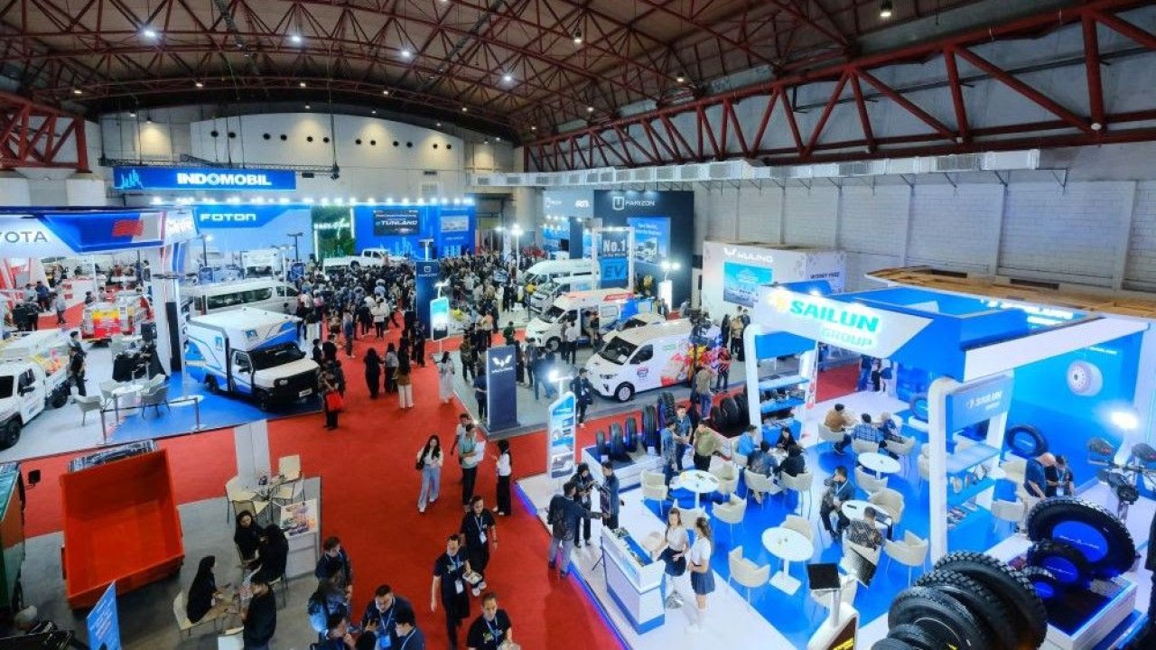 Pameran kendaraan komersial terbesar di Indonesia, GIICOMVEC 2026, terus menunjukkan antusiasme tinggi dari para pelaku industri. (Foto: Dok/Istimewa)