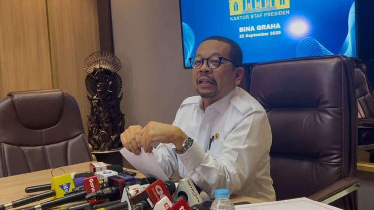 Kepala Kantor Staf Presiden, Muhammad Qodari. (Foto:  Ntvnews.id)