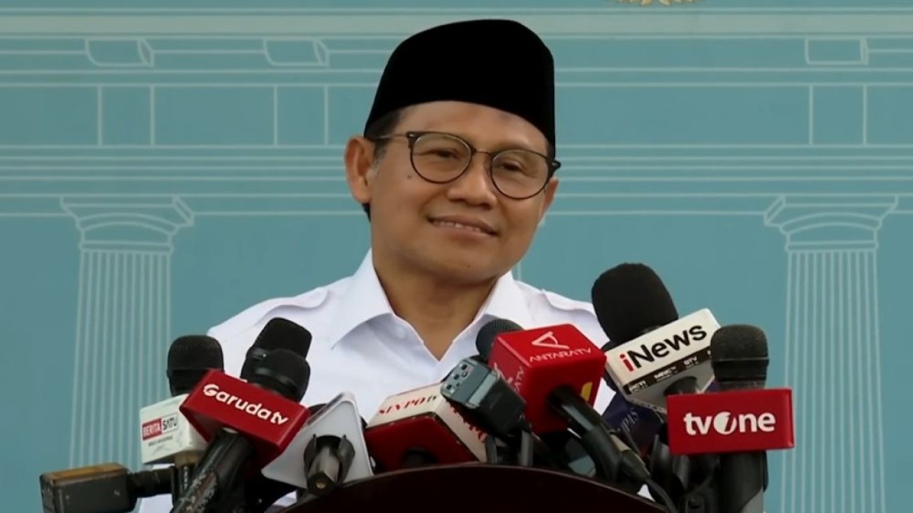 Menteri Koordinator Bidang Pemberdayaan Masyarakat (Menko PM) Muhaimin Iskandar atau Cak Imin. (Foto: Dok/Istimewa/Bakom RI)