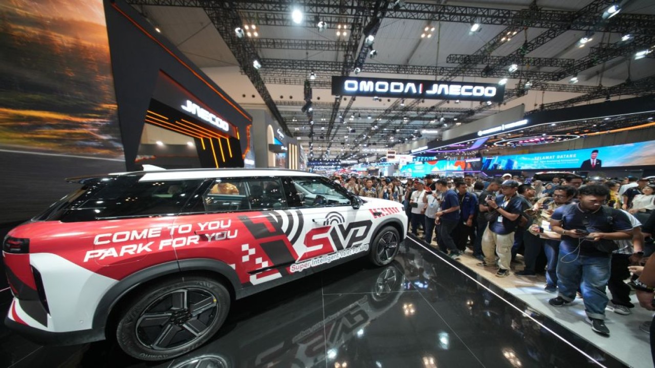 Jaecoo J7 SHS-P SIVP dibekali 27 sensor dan kamera. (Foto: Dok/Istimewa)