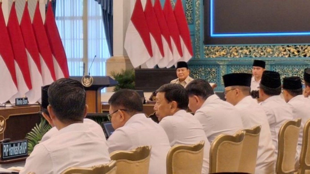 Presiden Prabowo Subianto memimpin Sidang Kabinet Paripurna di Istana Negara, Senin, 20 Juli 2026. (Foto: NTVnews)