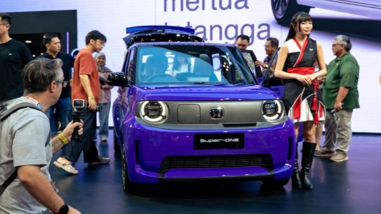 Hanya dalam satu hari setelah pemesanan resmi dibuka pada 5 Agustus 2026 di ajang GIIAS 2026 di ICE BSD City, Kabupaten Tangerang, Banten, seluruh alokasi Honda Super-ONE untuk pasar Indonesia di tahun 2026 telah habis dipesan. (Foto: Dok/Istimewa)