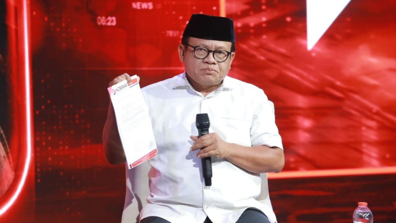 Ketua Indonesia Police Watch (IPW), Sugeng Teguh Santoso saat menjadi narasumber dalam program Suara Nusantara bertajuk "Febrie Melawan: Keadilan Dipertaruhkan?", Rabu, 19 Agustus 2026. (Foto: Dok/Nusantara TV)