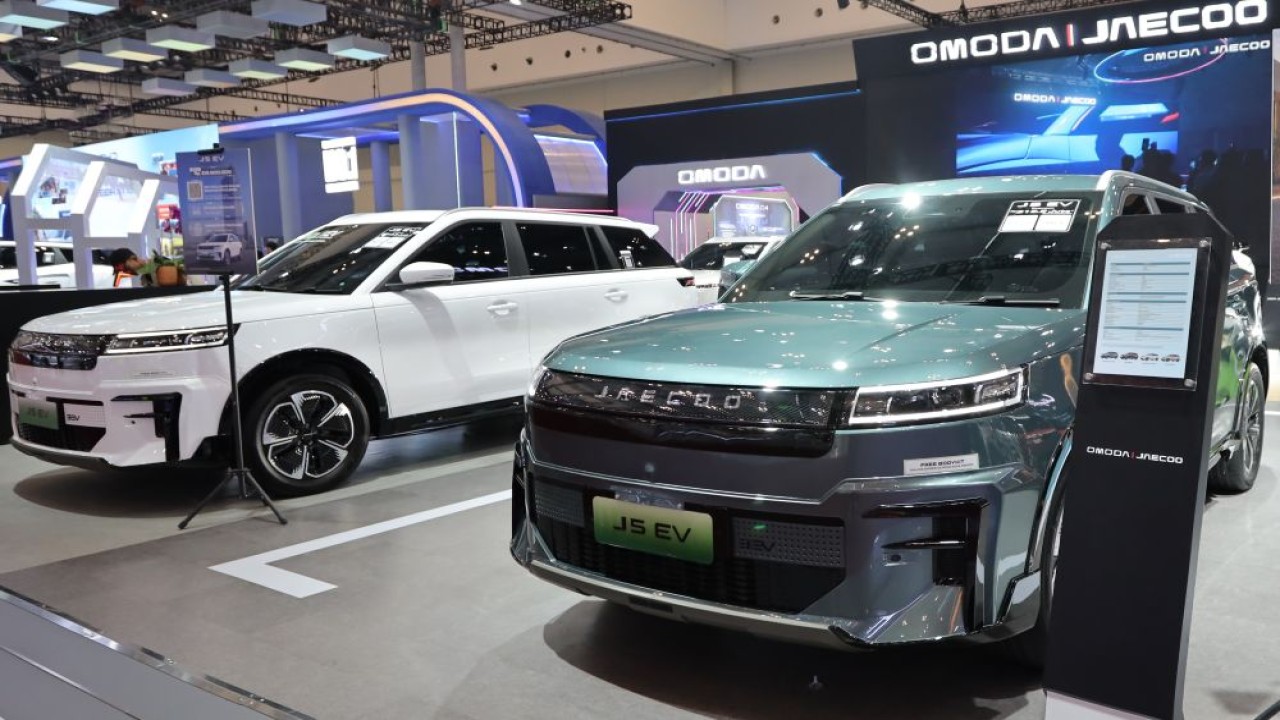 Jaecoo J5 EV mencatat total penjualan retail sebanyak 20.186 unit sepanjang Januari-Juli 2026. (Foto: Dok/Istimewa)