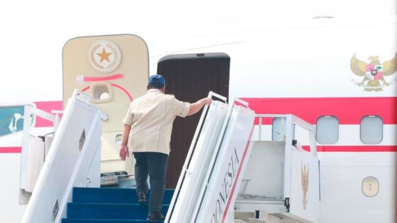 Presiden Prabowo Subianto bertolak menuju Kalimantan pada Sabtu pagi, 22 Agustus 2026. (Foto: Istimewa)