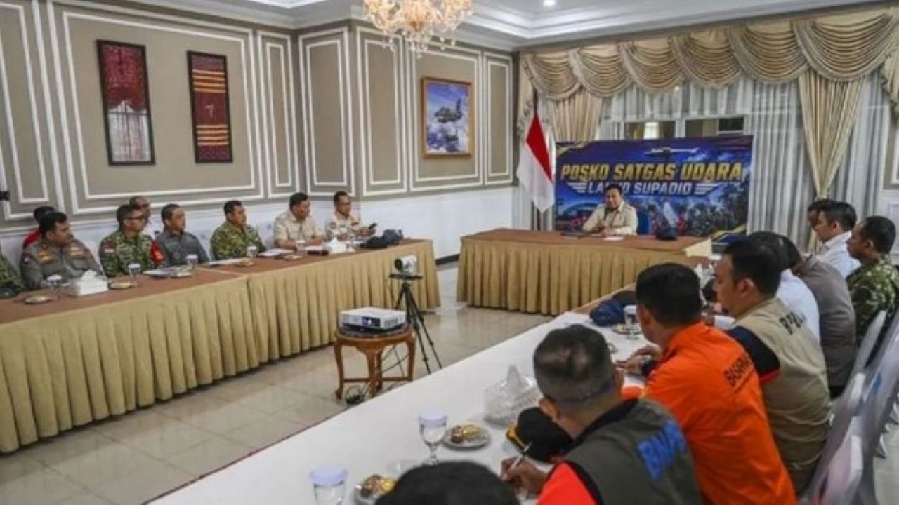 Presiden Prabowo Subianto menginstruksikan pemetaan riil Karhutla di Kalimantan Barat untuk langkah penanganan cepat. (Foto: ANTARA)