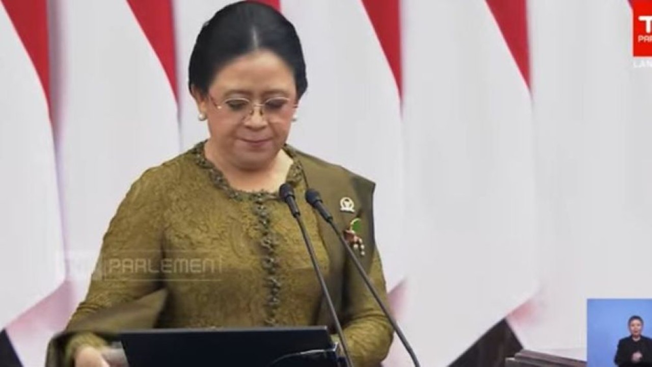 Ketua DPR RI Puan Maharani. (Foto: YouTube TVR Parlemen)