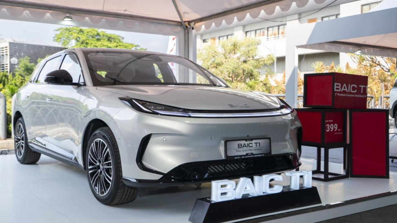 Salah satu produk yang menjadi perhatian utama di GIIAS Bandung 2026 adalah adalah BAIC T1. (Foto: Dok/Istimewa)