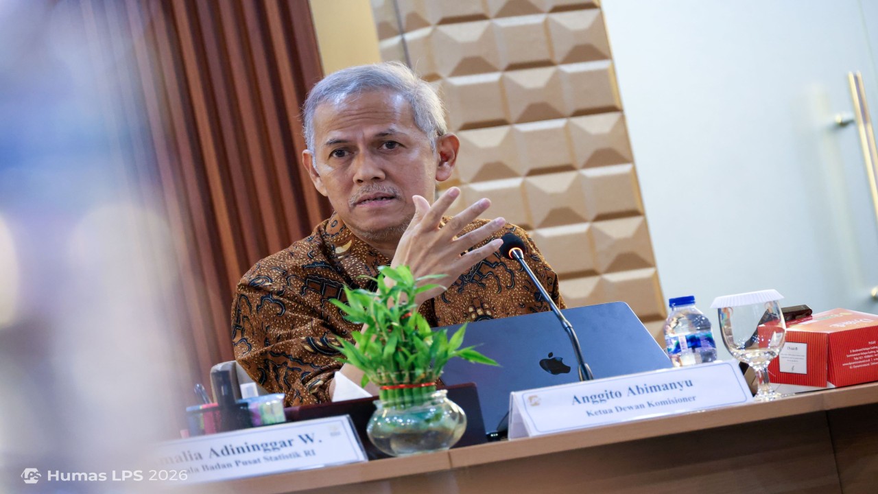 Ketua Dewan Komisioner Lembaga Penjamin Simpanan Anggito Abimanyu. (Istimewa)