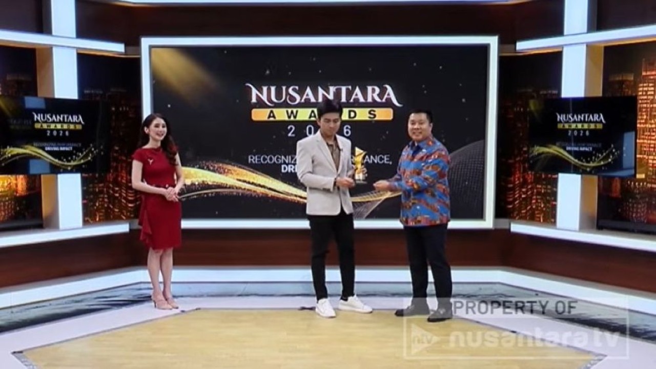 Sucor Sekuritas dianugerahi penghargaan IPO Market Catalyst of the Year 2026 dalam ajang Nusantara Awards 2026 yang diselenggarakan oleh Nusantara TV.