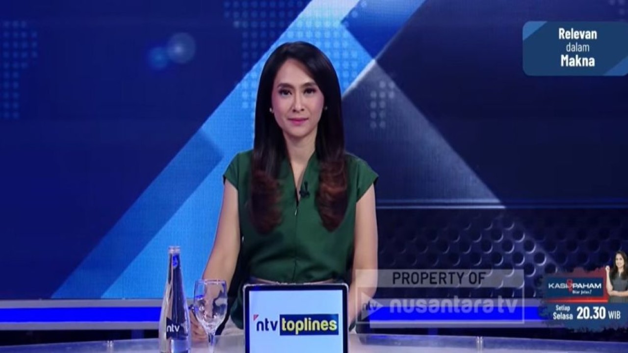 Program "NTV Toplines" tayang di Nusantara TV setiap Senin-Jumat pukul 19.30 WIB.