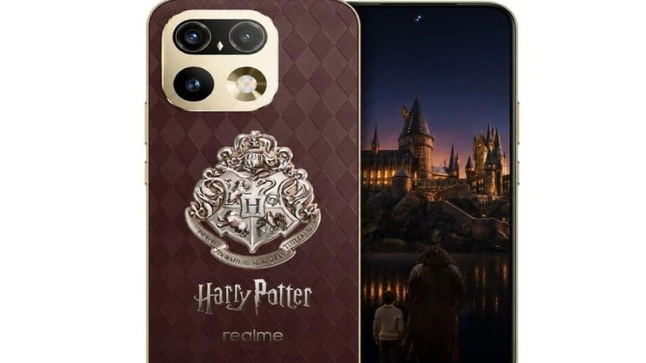 Smartphone Realme 16 Pro edisi khusus Harry Potter diduga sedang dipersiapkan. (Foto: Istimewa via Gizmochina)