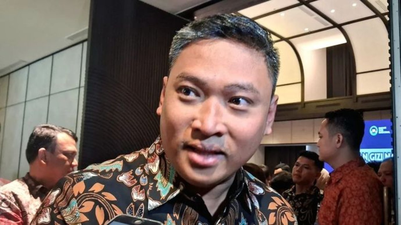 Kepala Badan Gizi Nasional (BGN) Sudaryono saat ditemui di Jakarta pada Jumat, 16 Oktober 2026 (Antara)